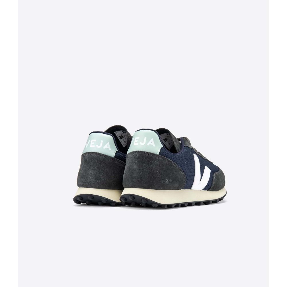 Women's Veja RIO BRANCO ALVEOMESH Running Shoes Navy | ZA 415FDN